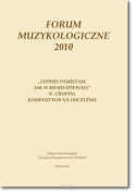Forum Muzykologiczne 2010