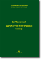 Słownictwo nowopolskie. Redatacje