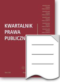 GRUCHOŁA Małgorzata; Ochrona użytkowników Internetu w prawie i praktyce Republiki Federalnej Niemiec